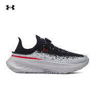 安德瑪（Under Armour）春夏新款男女情侶休閑鞋隨變鞋可踩跟BOA旋鈕運(yùn)動(dòng)鞋3028539 黑色004 42