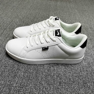 貴人鳥(niǎo)正品男鞋女鞋2024秋季新款低幫耐磨減震時(shí)尚防滑運動(dòng)跑步鞋子板鞋 男鞋白色/黑色 41