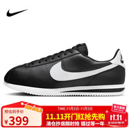 耐克NIKE休閑鞋男子板鞋阿甘鞋CORTEZ運動鞋DM4044-001黑白42.5