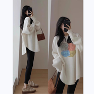 妃麗慕尚德絨加厚打底衫女中長(cháng)款搭配鯊魚(yú)褲秋冬季內搭白色長(cháng)袖t恤上衣潮 【德絨加厚】573-255白色 L 建議120斤以?xún)?
                                         title=