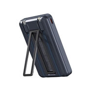 喬威JP511三合一磁吸支架10000毫安PD快充帶線(xiàn)充電寶 黑色 10000毫安