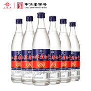 幾江牌（jijiangpai）中華老字號幾江牌45度490ml整箱裝江津老白干高粱酒6瓶(純糧釀造) 45度 490mL 6瓶