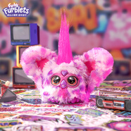 孩之寶（Hasbro）菲比小精靈furby玩偶毛絨玩具公仔多音效互動(dòng)掛件嘻哈菲比F8896