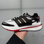 阿迪達斯（adidas）男鞋跑鞋減震ULTRABOOST健身訓(xùn)練舒適透氣輕便運動鞋 IF6901白黑紅X PLRBOOST 42 (260mm)