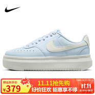 耐克（NIKE）女子休閑鞋NIKE COURT VISION運動(dòng)鞋DZ5394-400天藍白37.5