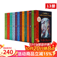 預(yù)售 英文原版 A Series of Unfortunate Events 波特萊爾大冒險(xiǎn)13冊(cè)合售 雷蒙斯尼奇的不幸歷險(xiǎn) Lemony Snicket 青少年英語(yǔ)課外讀物 綠山墻 .