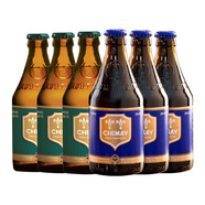智美（Chimay）藍(lán)帽/綠帽啤酒 330ml*6瓶 修道院精釀 比利時(shí)進(jìn)口 兩種口味