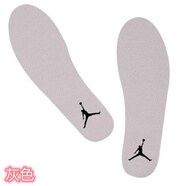 適配喬**.丹鞋墊aj11籃球運動(dòng)透氣AJ6防臭鞋墊適配耐克喬丹AJ4男 AJ 平板 灰色(三雙裝) 40碼
