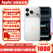 Apple【10w+加購】蘋果17promax iphone17promax 全新原封國際版apple iPhone17Promax 銀色 512GB【全新未拆封+6期免息】