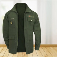 勞保工作服迷彩服套裝建筑工地工作服耐臟耐磨男士汽修工裝勞保服 581軍綠【單件上衣】 2XL 【建議130-145斤】