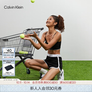 Calvin Klein內(nèi)衣【摩登引力帶】女士本命年ck家居外穿睡褲辣妹運(yùn)動(dòng)短褲QS5982 001-太空黑 S