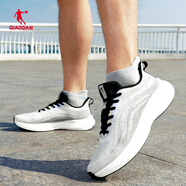 喬丹【商場(chǎng)同款】咻5.0運動(dòng)鞋男跑步鞋減震回彈透氣網(wǎng)面鞋BM23240216 淺苔灰/鷗青色 39