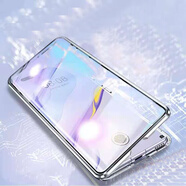 德銳斯適用vivo y300pro手機殼v50雙面Y78+ V27全包s16e磁吸邊框v40pro s19二合一v30 S15殼膜一體S18 v2 磁吸雙面玻璃_銀 vivo_Y27_5G