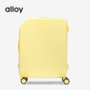 alloyPICNIC旅行箱【明星同款】樂幾經(jīng)典高顏值便攜時尚網(wǎng)紅登機箱七夕 奶油黃24寸 拉鏈