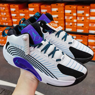 耐克（Nike）籃球鞋男鞋2025年夏季新款A(yù)ir Jordan Luka 2東契奇2代實(shí)戰(zhàn)運(yùn)動(dòng)鞋 CQ4229-101黑白紫/AJ35 43