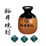 裕井內(nèi)蒙赤峰白酒裕井燒坊小酒簍42度濃香型純糧酒12瓶250ml廠家直發(fā) 40度 250mL 12瓶 清香型