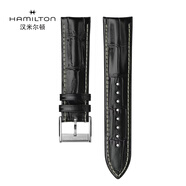 漢米爾頓（Hamilton）漢米爾頓腕表原裝表帶 黑色牛皮表帶22mm