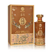 茅鄉珍釀貴州茅臺集團53度醬香型白酒 53度 500mL 1瓶 單瓶醬棕色