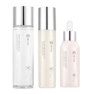 棲花里輕素棲花里護膚品洋甘菊化妝品靈芝銀耳高保濕系列膠原蛋白刮碼 膠原蛋白水+精華乳+精華液