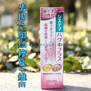 獅王（LION）日本原裝進(jìn)口獅王牙膏LION牙膏防牙周口氣鎂白去牙漬 齒周組織修復(fù)+維E 90g