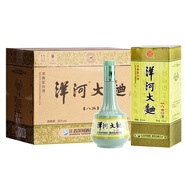 洋河濃香型純糧白酒 46度 500mL 6瓶 洋河大曲八角整箱裝