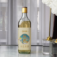 歲越紹興產(chǎn)黃酒無焦糖色2016年原漿花雕酒八年陳釀糯米酒750ml 750mL 1瓶