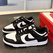 耐克（NIKE）莆田純原 Dunk Low 青蘋(píng)果男女情侶低幫休閑清洗保養 dunk黑白熊貓(高品摩擦有聲)工廠(chǎng)低價(jià)促銷(xiāo) 36
