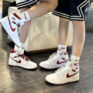 耐克（NIKE）Air Jordan 1 High 85 AJ1白紅 防滑耐磨 男女高幫休閑籃球鞋 BQ4422-161白紅 43 (275mm)
