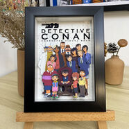 名偵探柯南3D立體手工畫(huà)動(dòng)漫周邊桌面裝飾擺件生日禮物送男生朋友 18*23CM