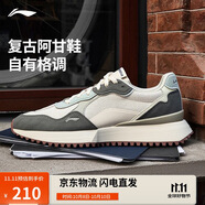 李寧載物阿甘鞋丨減震回彈經(jīng)典休閑鞋男2025柔軟輕量運(yùn)動鞋AGCV469