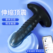 謎姬前列腺按摩器男性后庭震動(dòng)棒外出私處穿戴肛塞玩具sm成人情趣用品