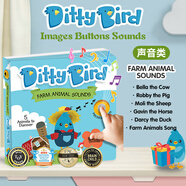 澳洲原版dittybird發(fā)聲書(shū) ditty bird繪本 英語(yǔ)兒歌童謠 DB 早教啟蒙ins 啟蒙認知系列 手指點(diǎn)讀發(fā)聲書(shū) Farm Animals農場(chǎng)動(dòng)物的聲音（不含歌謠）
