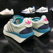 阿迪達(dá)斯 （adidas）三葉草跑步鞋男鞋夏季新款減震運(yùn)動(dòng)鞋低幫輕便透氣休閑鞋 ID1143 43 (265mm)