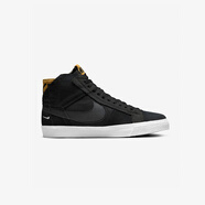 耐克（NIKE）滑板鞋 SB Zoom Blazer Mid Premium 輕便舒適 耐磨防滑運動(dòng)板鞋 黑色/Black 35.5