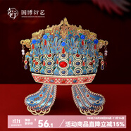 中國國家博物館孝端皇后鳳冠木質(zhì)冰箱貼博物館文創(chuàng)創(chuàng)意裝飾品送朋友特色禮物 孝端皇后鳳冠木質(zhì)冰箱貼