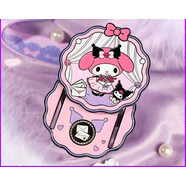 靚趣keep獎(jiǎng)牌凱蒂貓HelloKitty黑白天使庫(kù)洛米美樂(lè)蒂 情侶禮物 美樂(lè)蒂+戒指