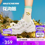 斯凱奇花海熊|女鞋秋季老爹鞋輕甜美女增高透氣百搭情侶運(yùn)動休閑鞋