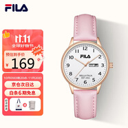 斐樂(lè )（FILA）學(xué)生考試專(zhuān)用手表男女初高中生簡(jiǎn)約夜光防水石英表6634-104