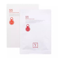FAU韓國sos急救面霜舒緩修護補水保濕積雪草院線(xiàn)護膚品 SOS 急救面膜5片