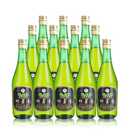 竹葉青汾酒 玻竹 露酒 山西杏花村特產(chǎn) 口糧酒 自飲送禮 45度 475mL 12瓶