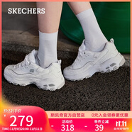 斯凱奇（Skechers）女鞋秋季厚底老爹鞋百搭熊貓鞋軟底舒適外穿休閑運動鞋11959