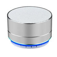 索【SOYN】尼適用【柏林音質(zhì)】高清音質(zhì)】大音量無(wú)線(xiàn)藍牙音響低音炮迷你音箱插卡小鋼炮便攜手機 高配版 銀色【掌柜】 【高配】充電線(xiàn)/音頻線(xiàn)