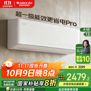 格力（GREE）空調(diào)1.5匹掛機(jī)/大1匹國(guó)家補(bǔ)貼 天儀/云佳PRO  新一級(jí)能效 變頻冷暖 快速制冷自清潔家用臥室壁掛式 大1匹 一級(jí)能效 云佳PRO新品上市 皓雪白色