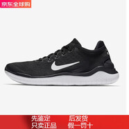 耐克赤足男鞋 Free Run 2018 超輕緩沖支撐靈活網(wǎng)面公路跑鞋 黑白942836-001 標準/US7 40