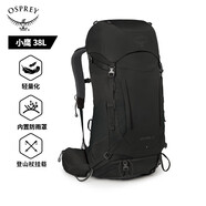OSPREY 小鷹 38L登山包 戶外雙肩背包 徒步大容量旅行包 黑色L/XL 
