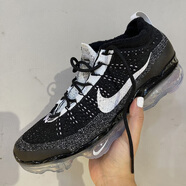 耐克（NIKE）跑步鞋男鞋夏季新款運動鞋AIR VAPORMAX全掌大氣墊休閑鞋 DV1678-010黑色 41