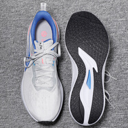 李寧（LI-NING）跑鞋男款2025春季新款赤兔7防滑耐磨減震輕便舒適競速輕便運(yùn)動鞋 淺石灰ARPU003-17 39