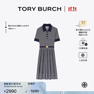 Tory Burch 湯麗柏琦【線上專享】印花連衣裙TB 83621 藍色 111 L 推薦125-135斤