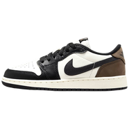 【95成新】Jordan籃球鞋女子AJ1喬1低幫AIR JORDAN 1運動(dòng)鞋CZ0858-102黑白39  