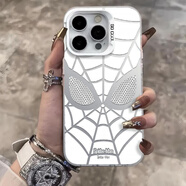 鉑禮黑白蜘蛛俠適用蘋(píng)果15/14/13promax手機殼iphone一加12/11紅米k70 銀色彩銀-白蜘蛛俠 華為 nova 6 4G